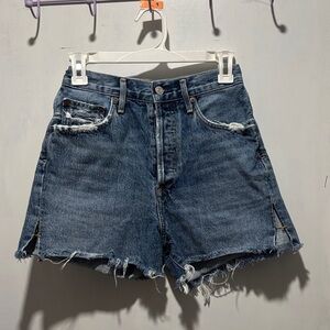 AGOLDE Dee denim shorts